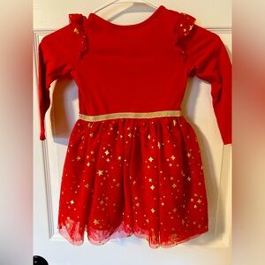 Girls 4T, Red dress. Originally bought at Target.